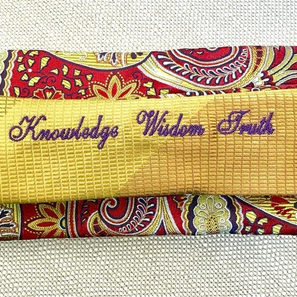 Set of 3 Roberto Calvalli Men's Patterned Silk Ties Vintage - Picture 14 of 14